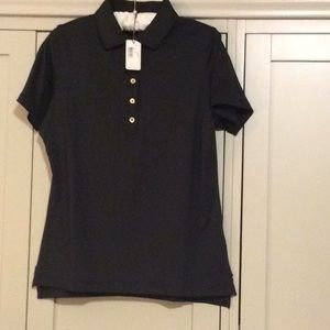 Peter Miller black golf shirt. Medium. NWT